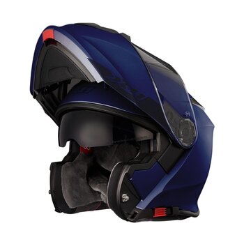 CAPACETE X11 TURNER SOLIDES AZUL METÁLICO